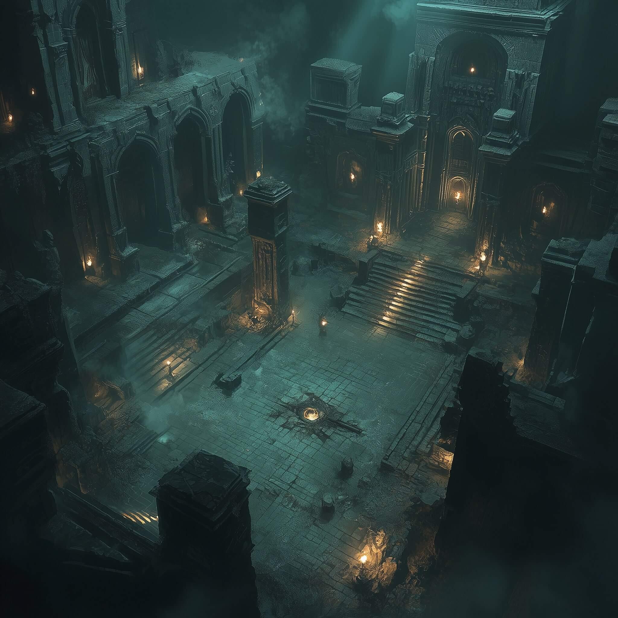 Night dungeon from Diablo