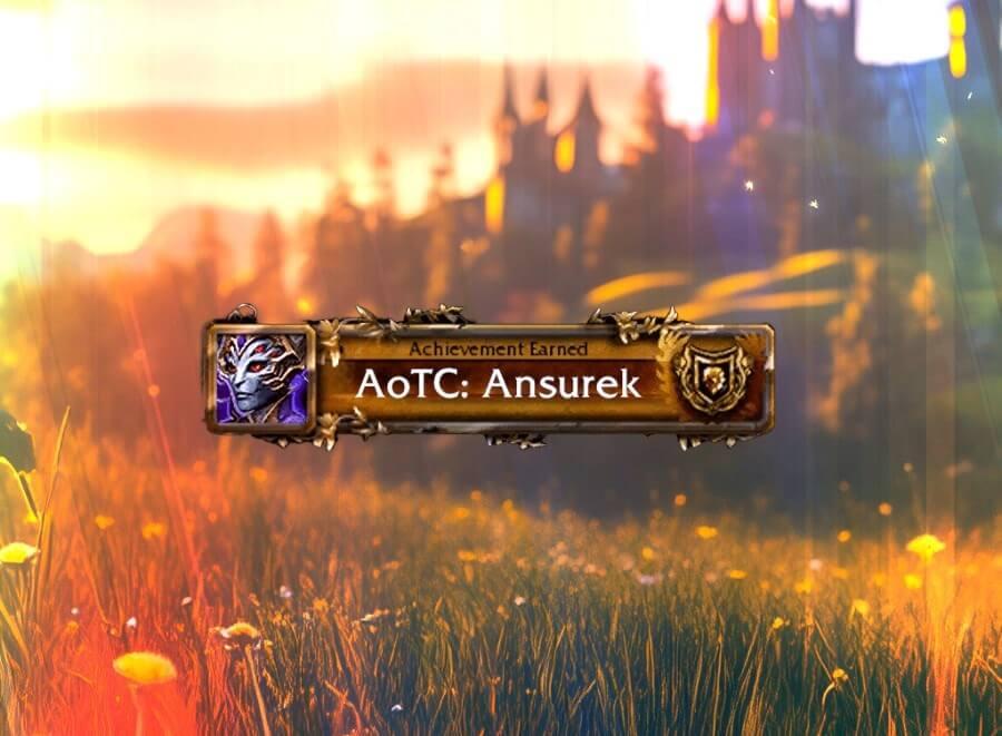 World of Warcraft AotC Achievement